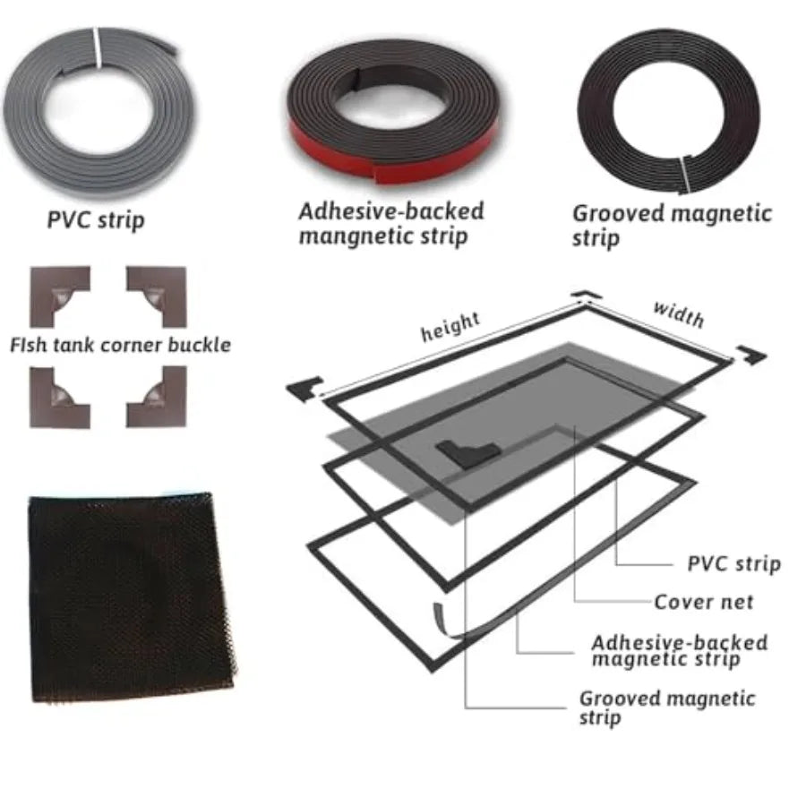 Low Iron Rimless Glass Aquarium Tank For Aquascaping