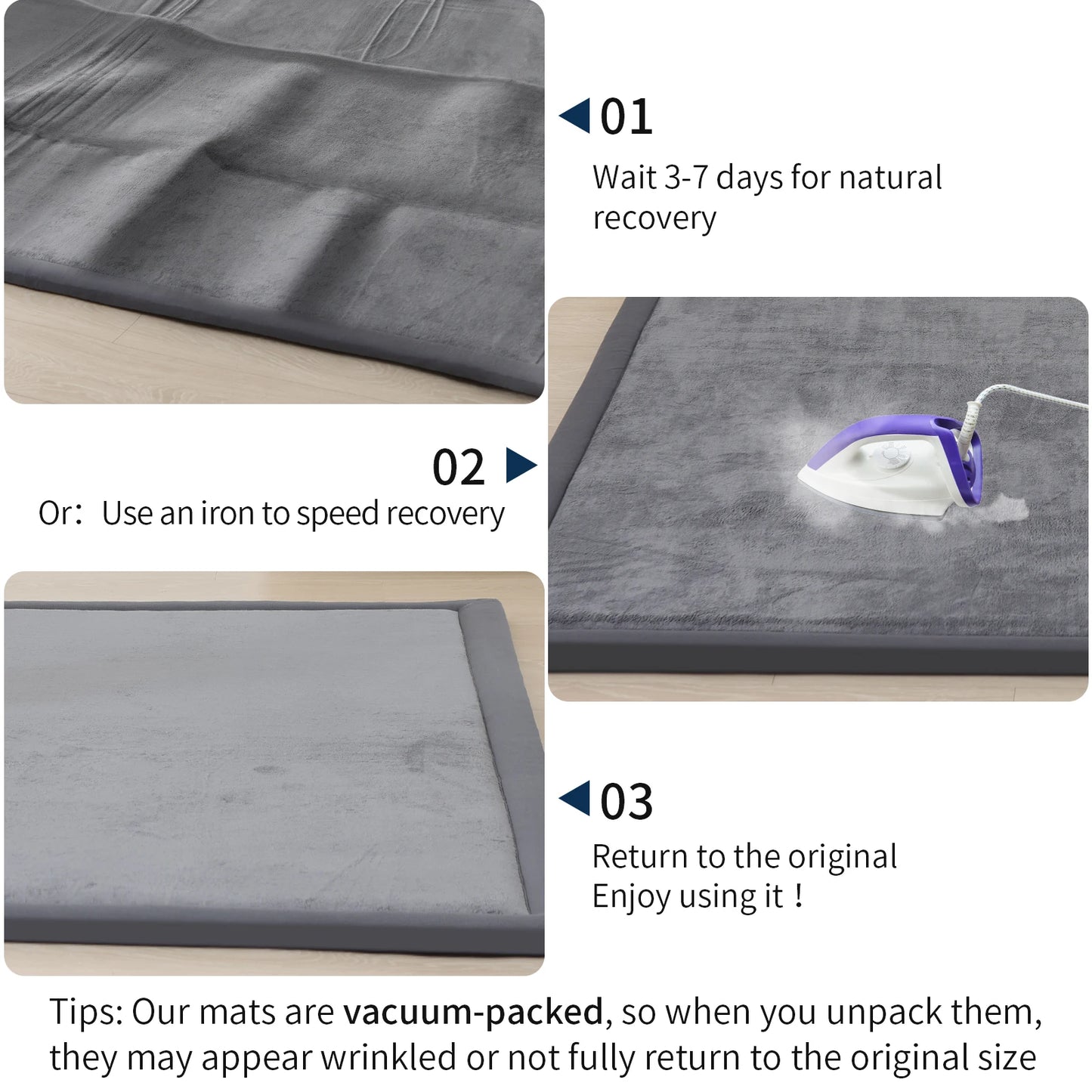 PaPaMat Memory Foam Playpen Mat For Living Room Carpet