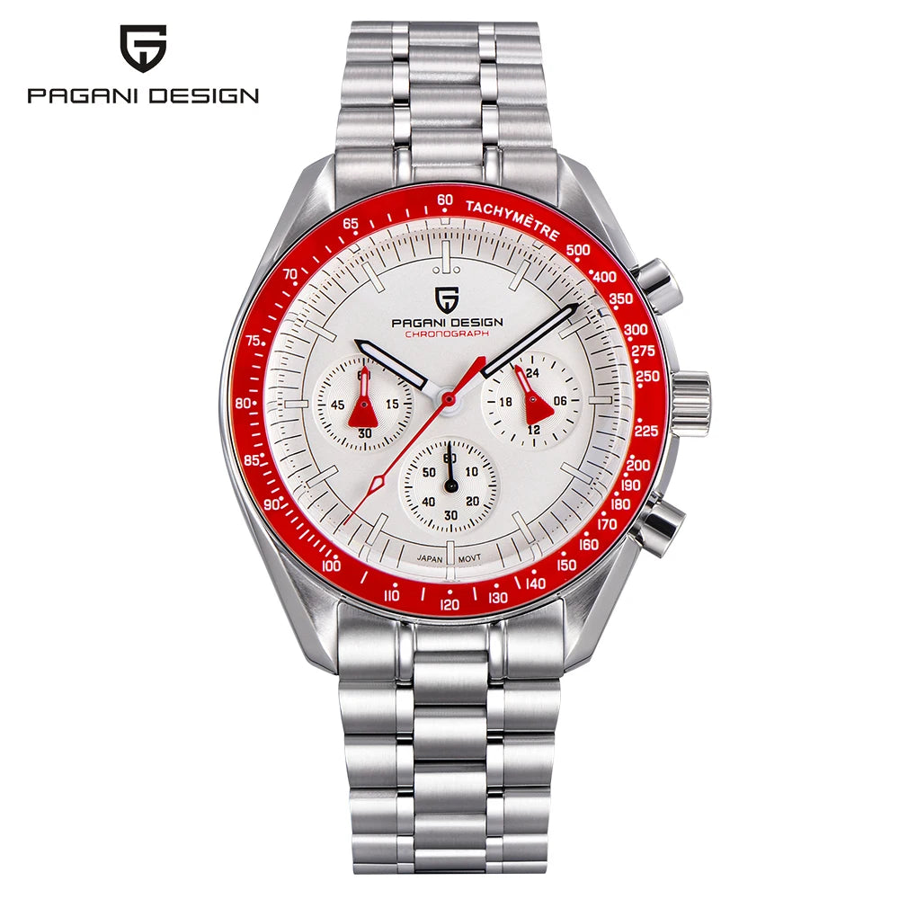 PAGANI DESIGN 1701 V5 Mens Watch Luxury Quartz Chronograph