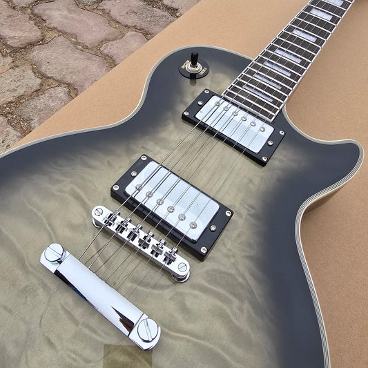 Electric Guitar With Solid Mahogany Body And Rosewood Fingerboard