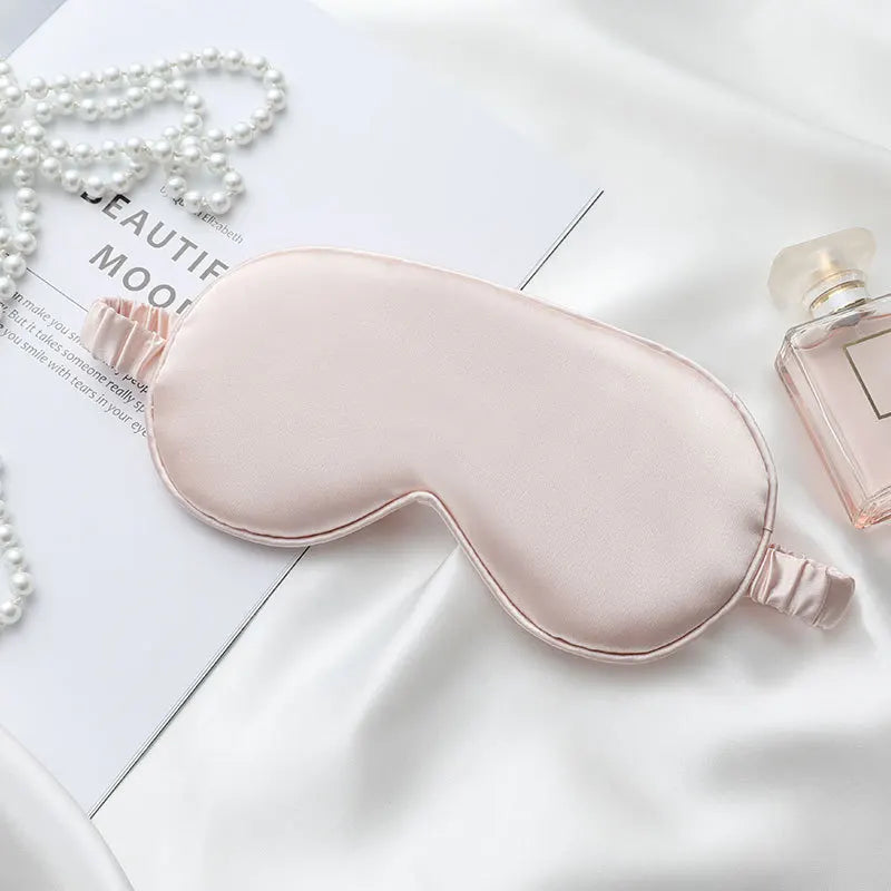 Double Sided Silk Sleep Eye Mask Light Blocking Travel Breathable