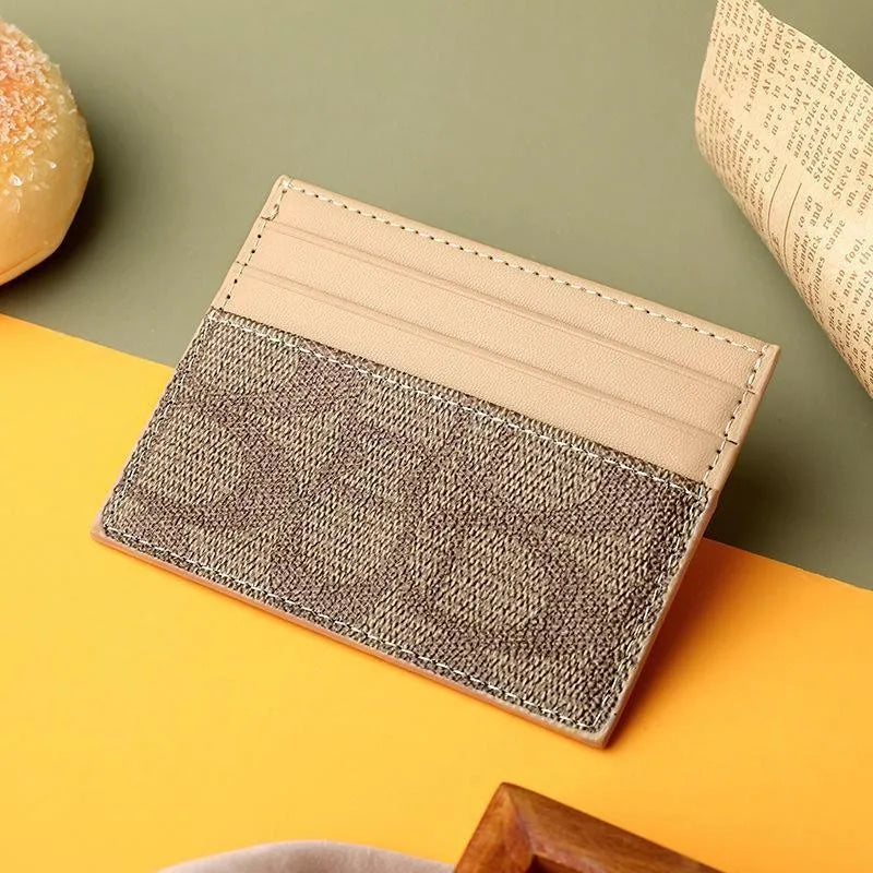 PU Leather Women Card Holder Wallet Luxury Design Premium