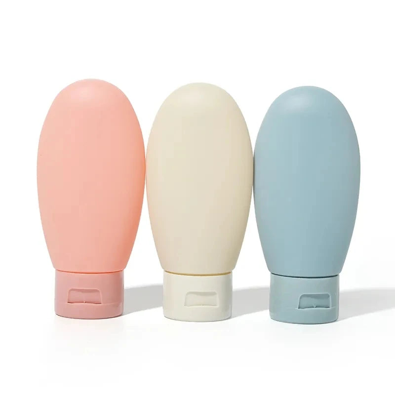 Refillable Travel Bottles Set For Cosmetics And Toiletries