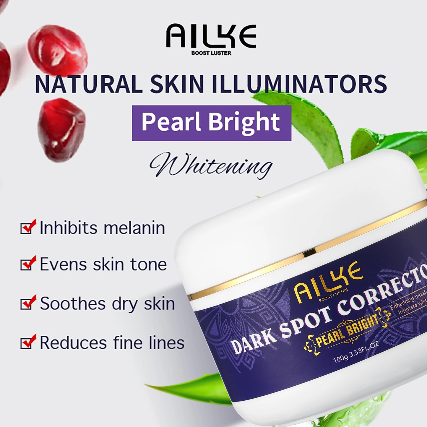 AILKE Glutathione Dark Spots Remover Cream For Even Tone