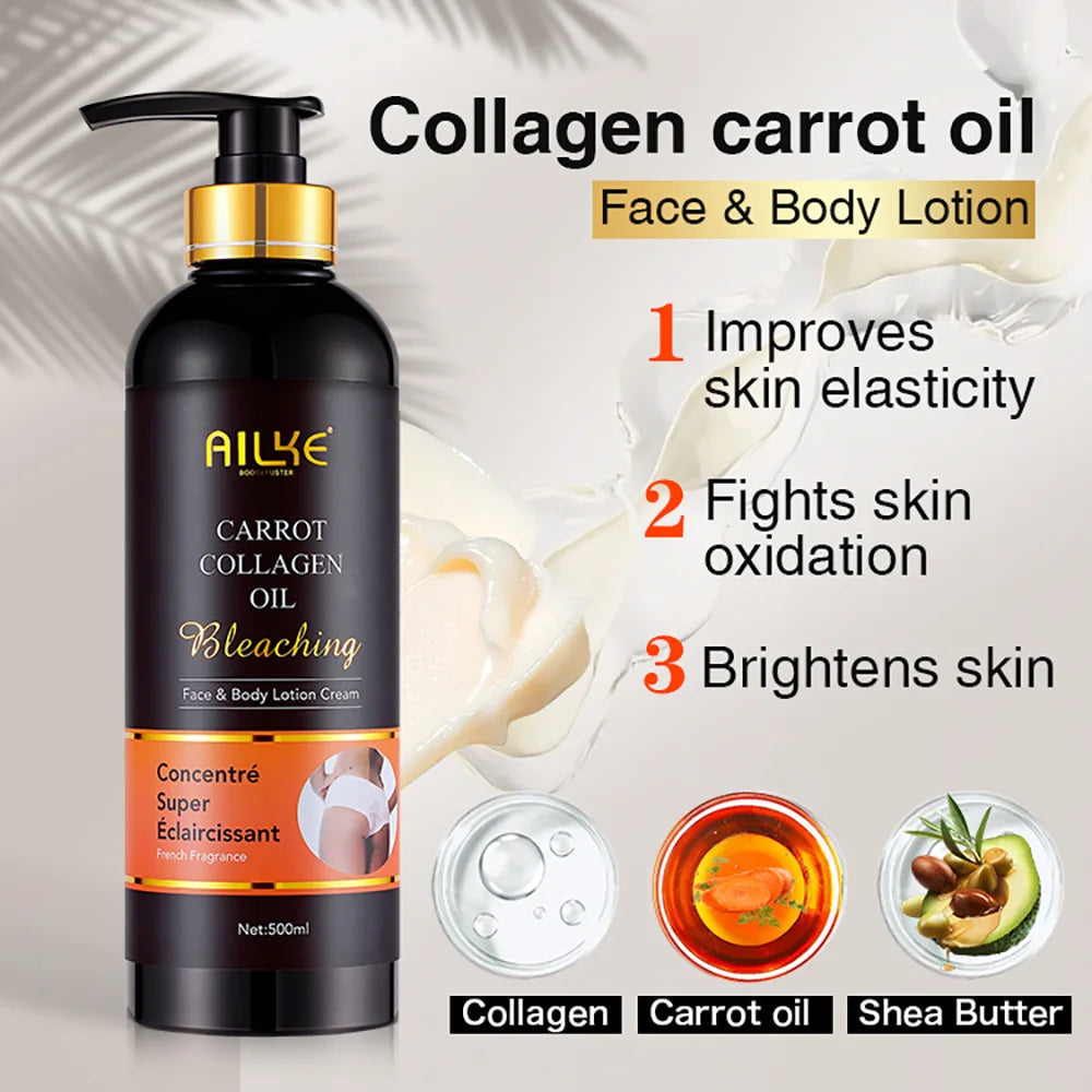 AILKE Skin Whitening Serum For Face And Body With Collagen
