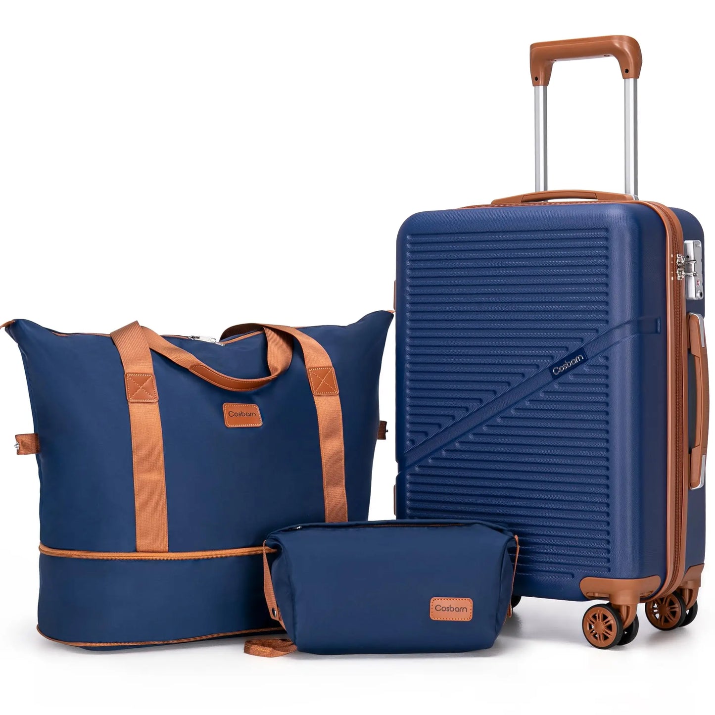 Carry On Luggage Set Airline Approved Hardside Suitcases With Wheels
