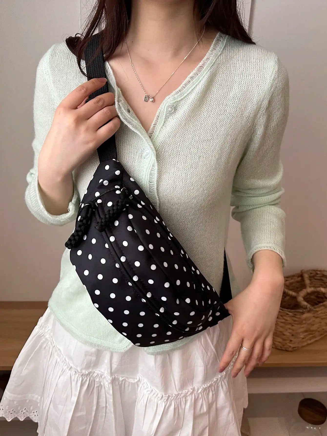 Women's Canvas Shoulder Bag Crossbody Purse For Outdoor Sports