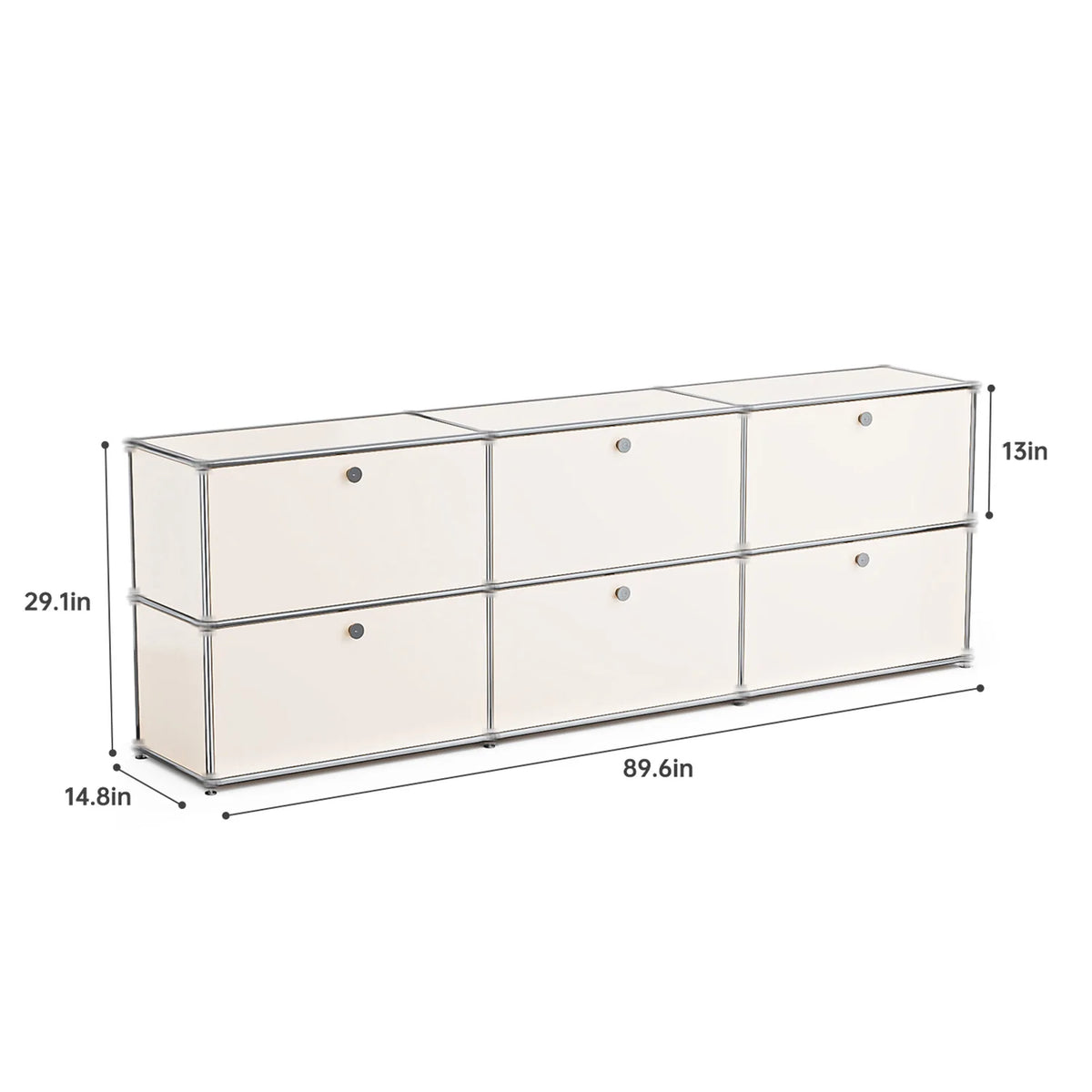 Modern Stainless Steel Storage Cabinet Organizer For Living Room Furniture