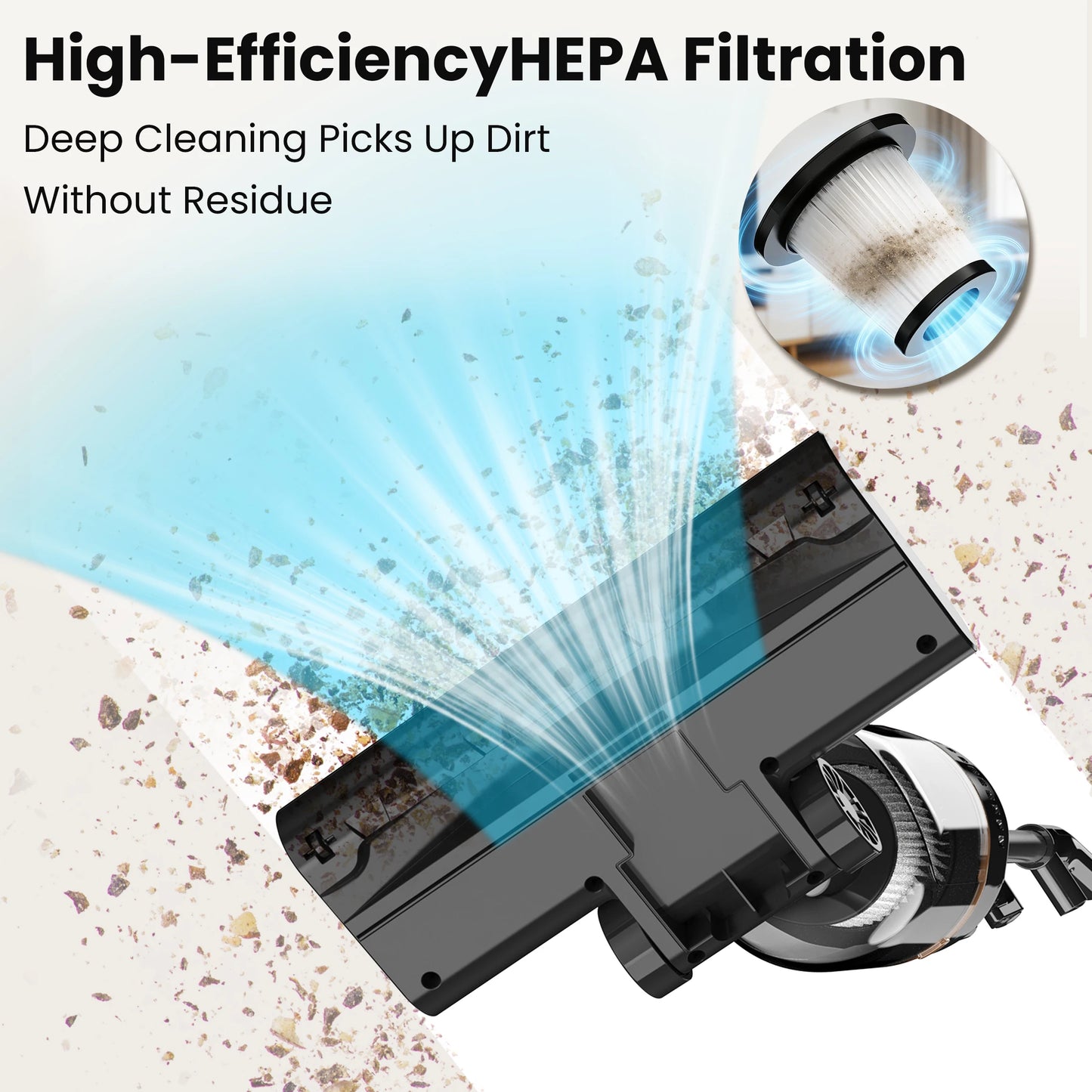 INSE Corded Vacuum Cleaner 600W 3In1 Hard Floor Pet Hair