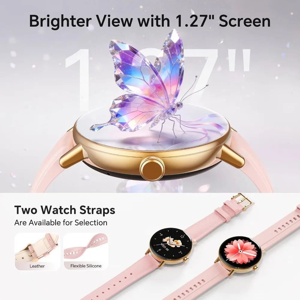 Smart Watch for Women Activity Tracker Call and Fitness Features