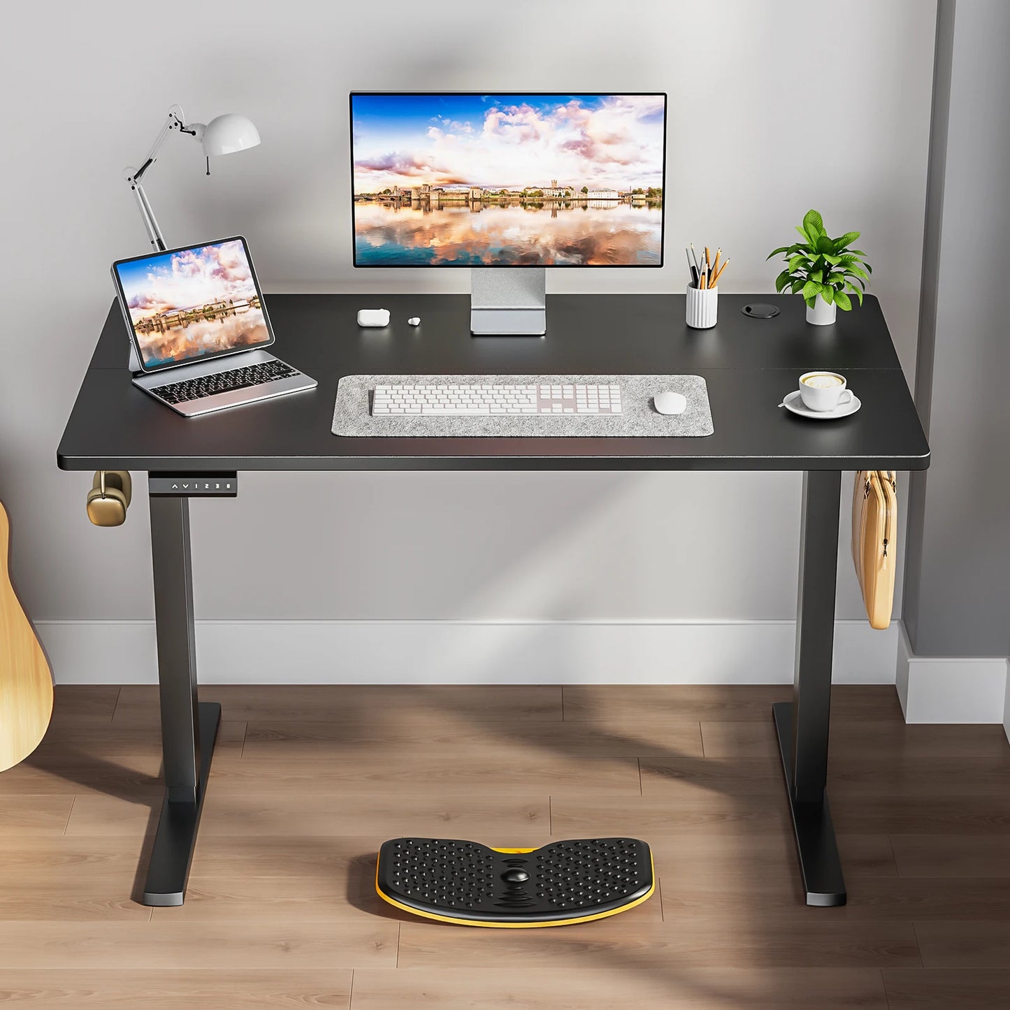 JHK Ergonomic Electric Standing Desk Adjustable Height Computer Desk