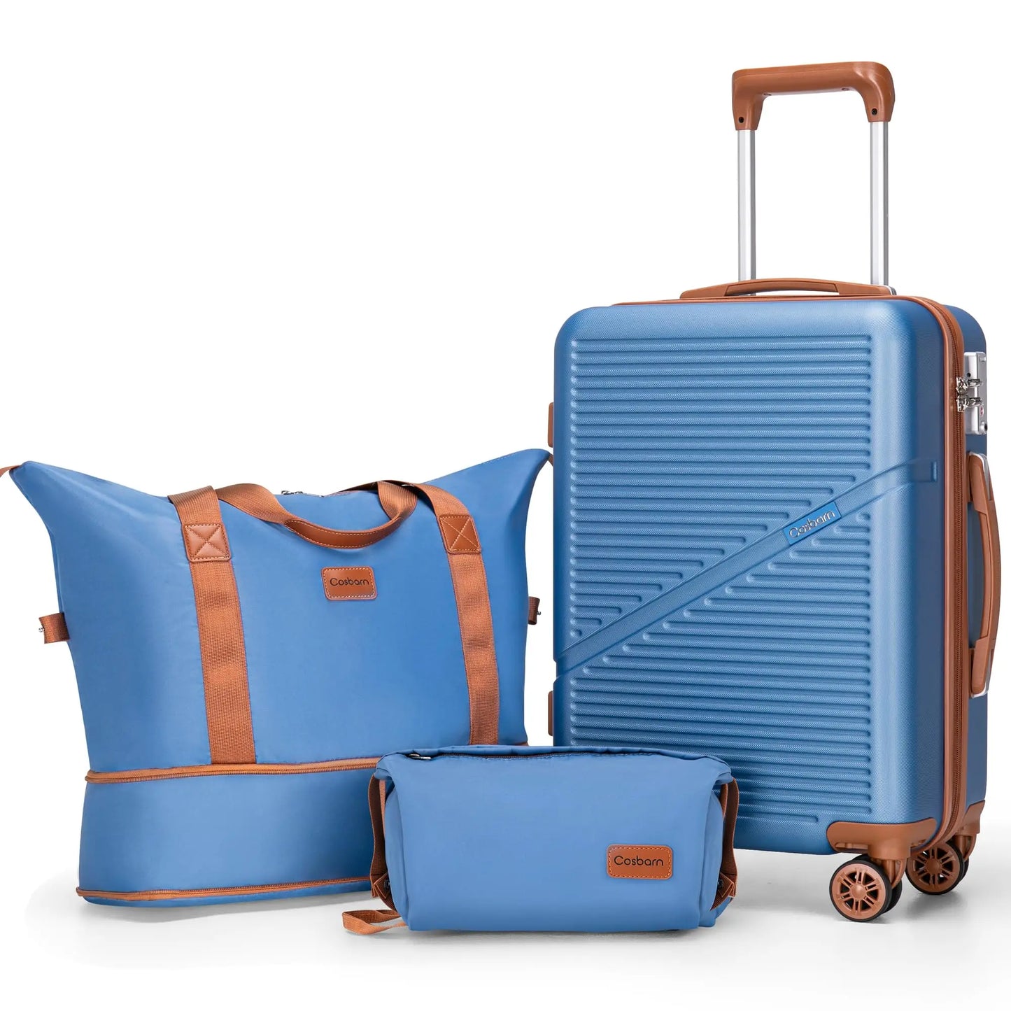 Carry On Luggage Set Airline Approved Hardside Suitcases With Wheels