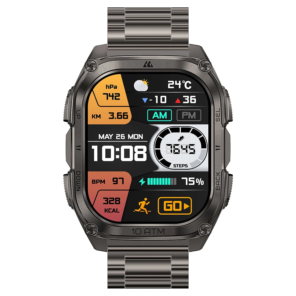 KOSPET Tank M4 Special Edition AMOLED Smartwatch GPS Offline Maps