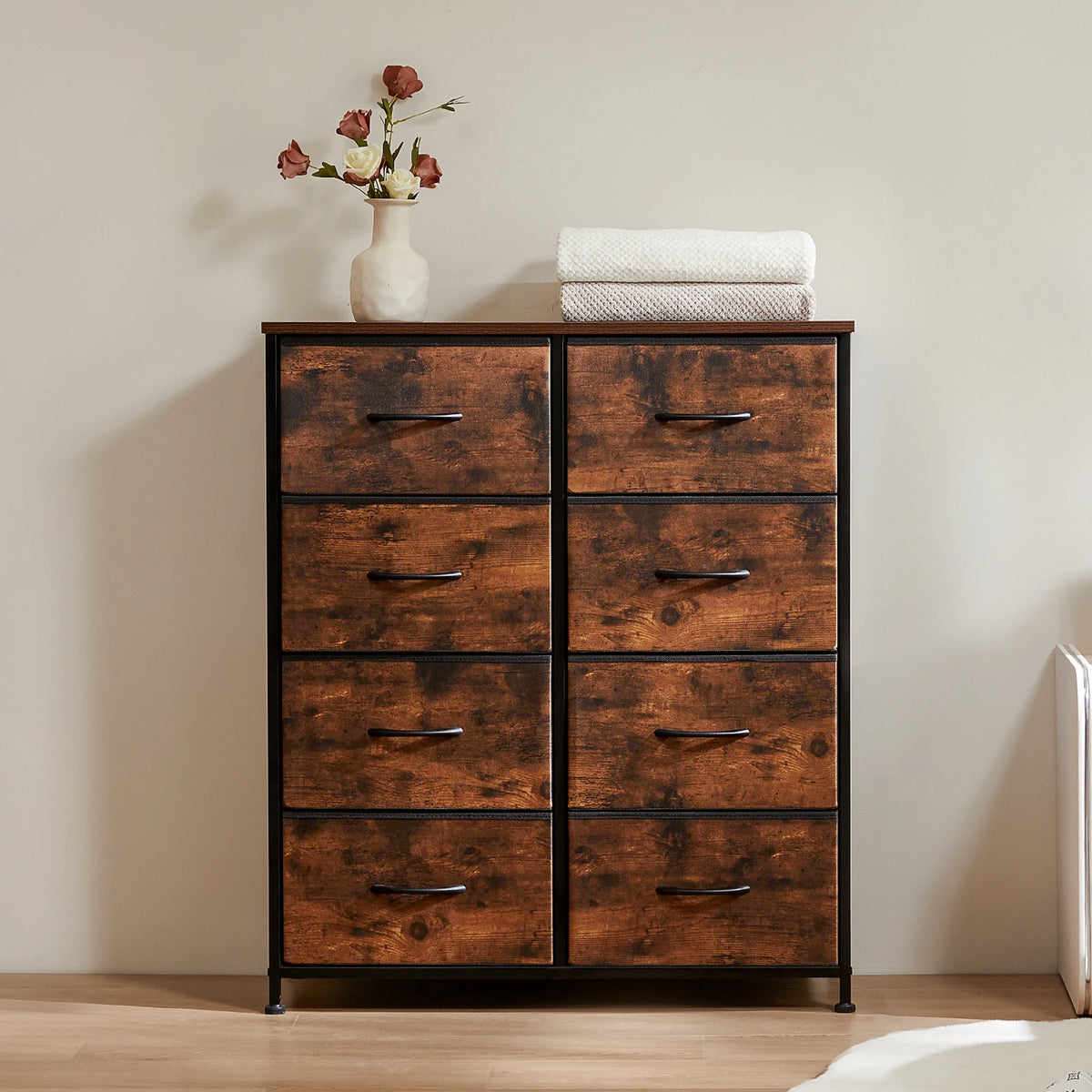 MCQ Fabric Storage Cabinet Modern Living Room Organizer