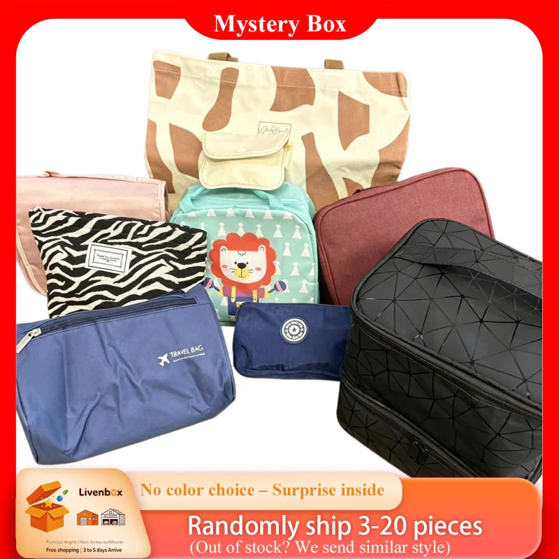 SHFY Storage Bag Mystery Box Set Random Cute Pouch Organizer