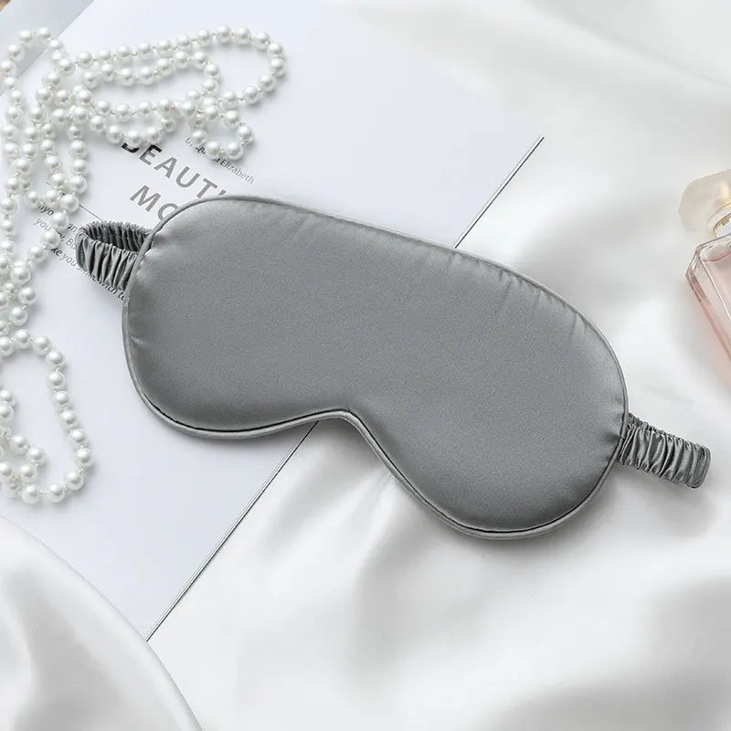 Double Sided Silk Sleep Eye Mask Light Blocking Travel Breathable