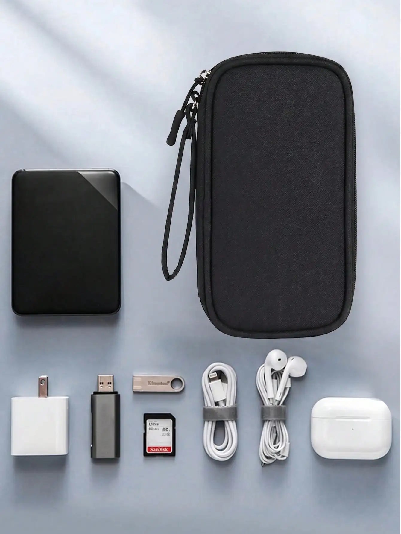 Waterproof Travel Storage Set With 8 Packing Cubes And Pouches