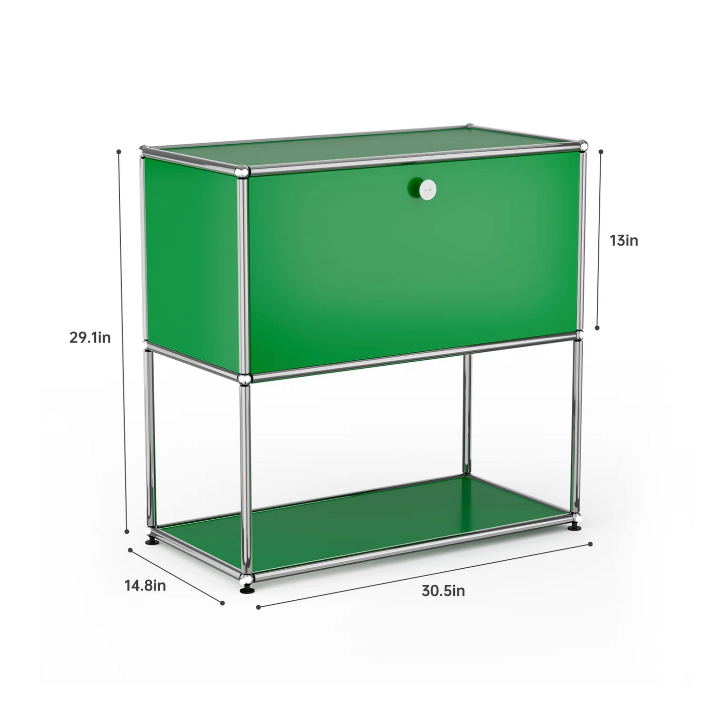 Modern Stainless Steel Storage Cabinet For Living Room TV Stand