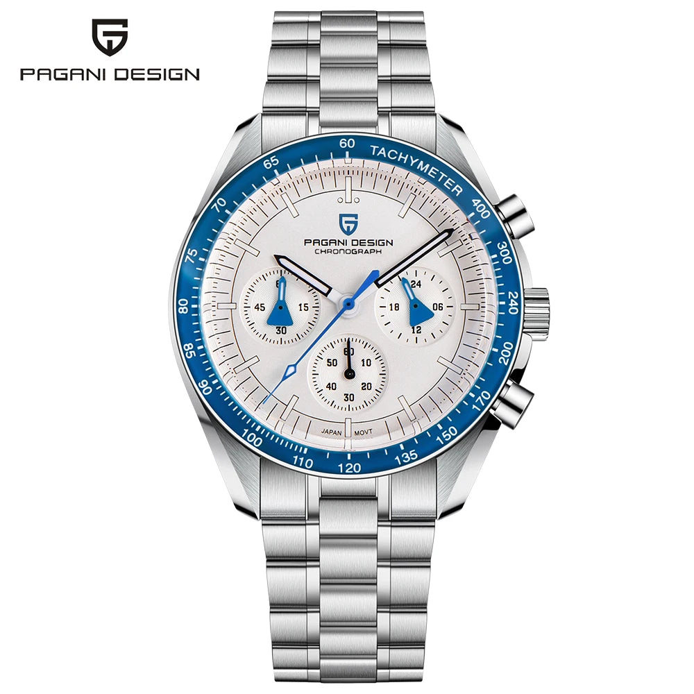 PAGANI DESIGN 1701 V5 Mens Watch Luxury Quartz Chronograph