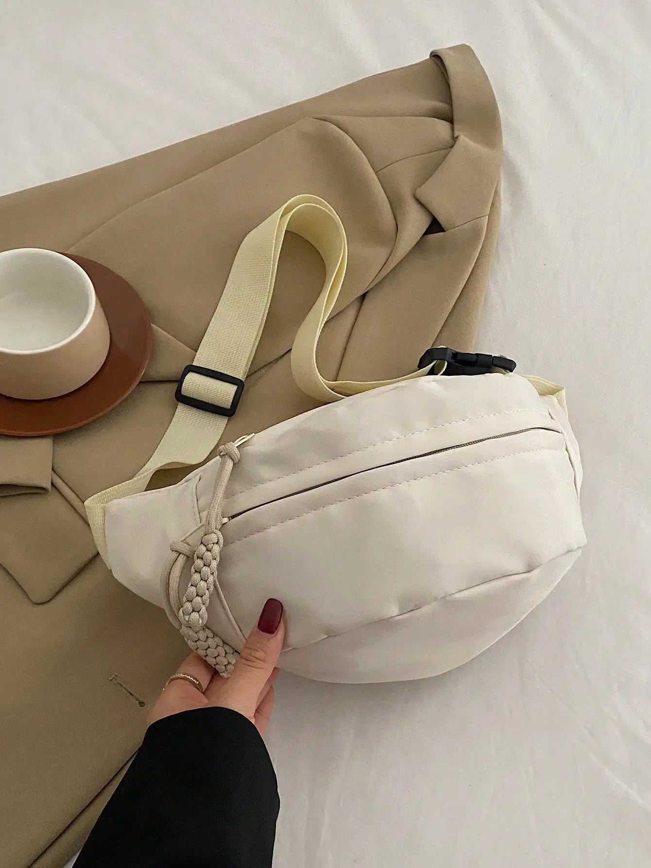 Women's Canvas Shoulder Bag Crossbody Purse For Outdoor Sports