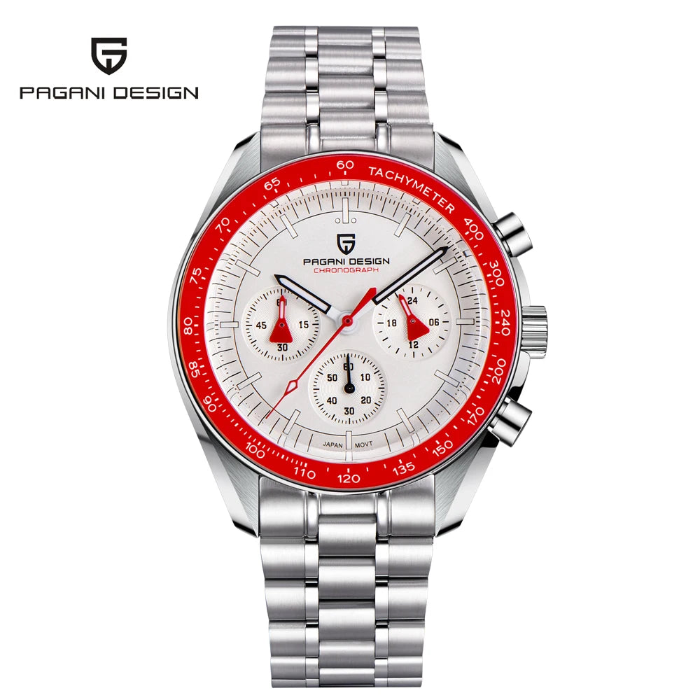 PAGANI DESIGN 1701 V5 Mens Watch Luxury Quartz Chronograph