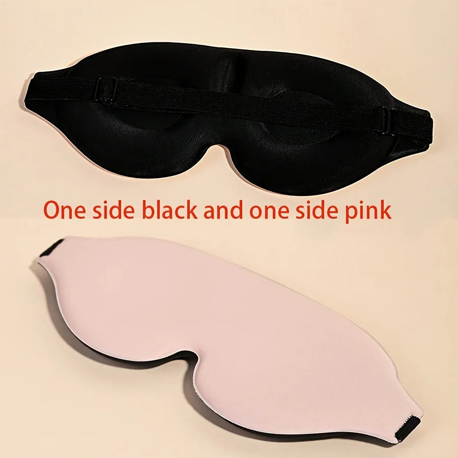 3D Contoured Sleep Mask For Men And Women Light Blocking