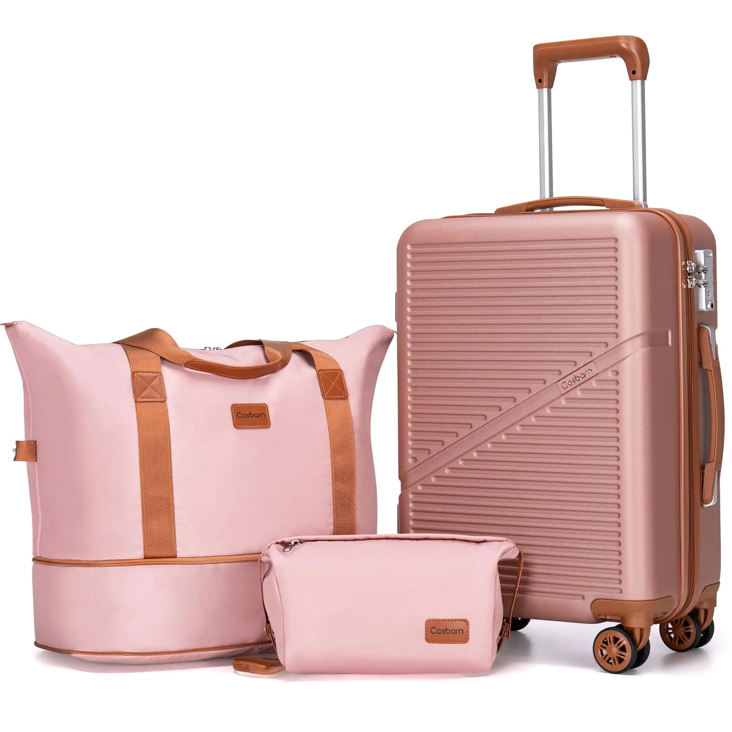 Carry On Luggage Set Airline Approved Hardside Suitcases With Wheels