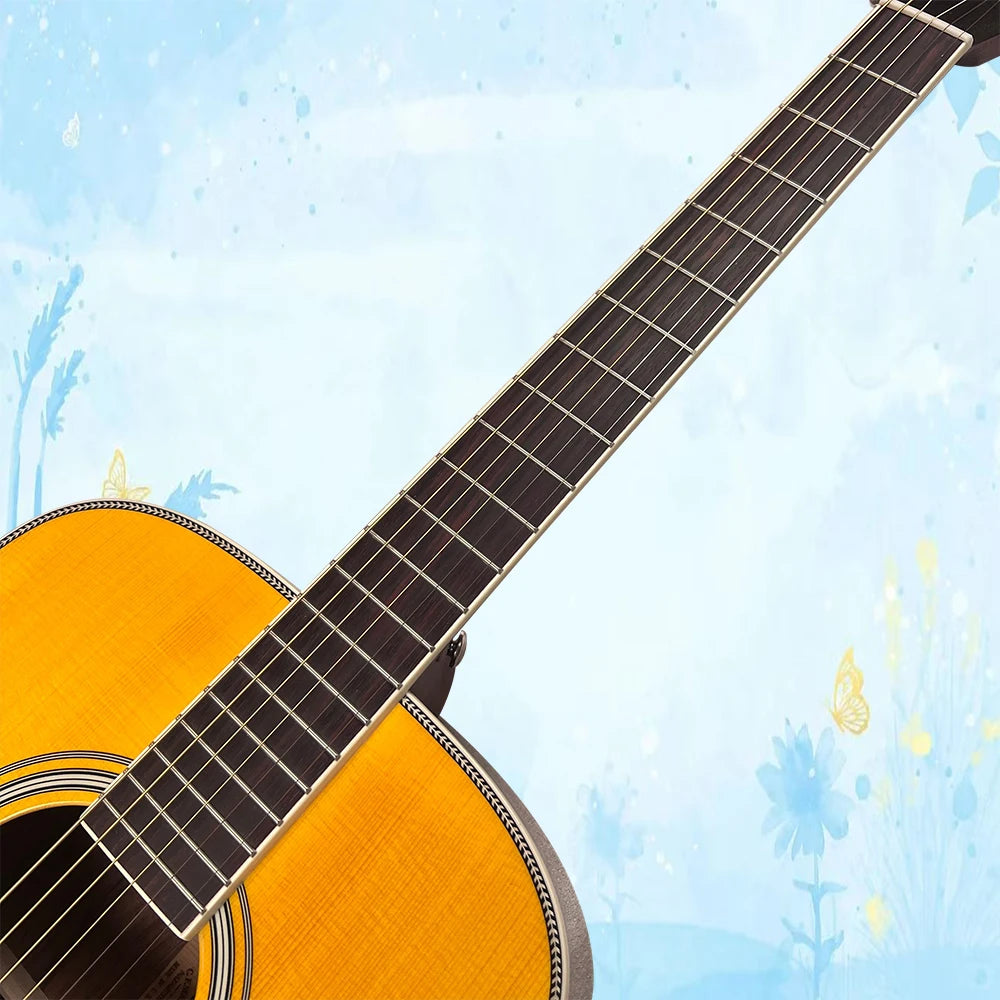 D-28CW Clarence White Acoustic Guitar With Solid Spruce Top