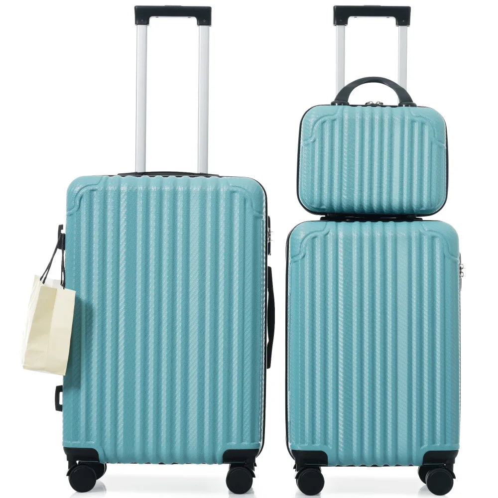 ABS Hardshell Luggage Set With Spinner Wheels And TSA Lock