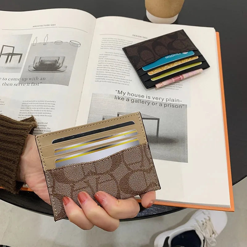 PU Leather Women Card Holder Wallet Luxury Design Premium