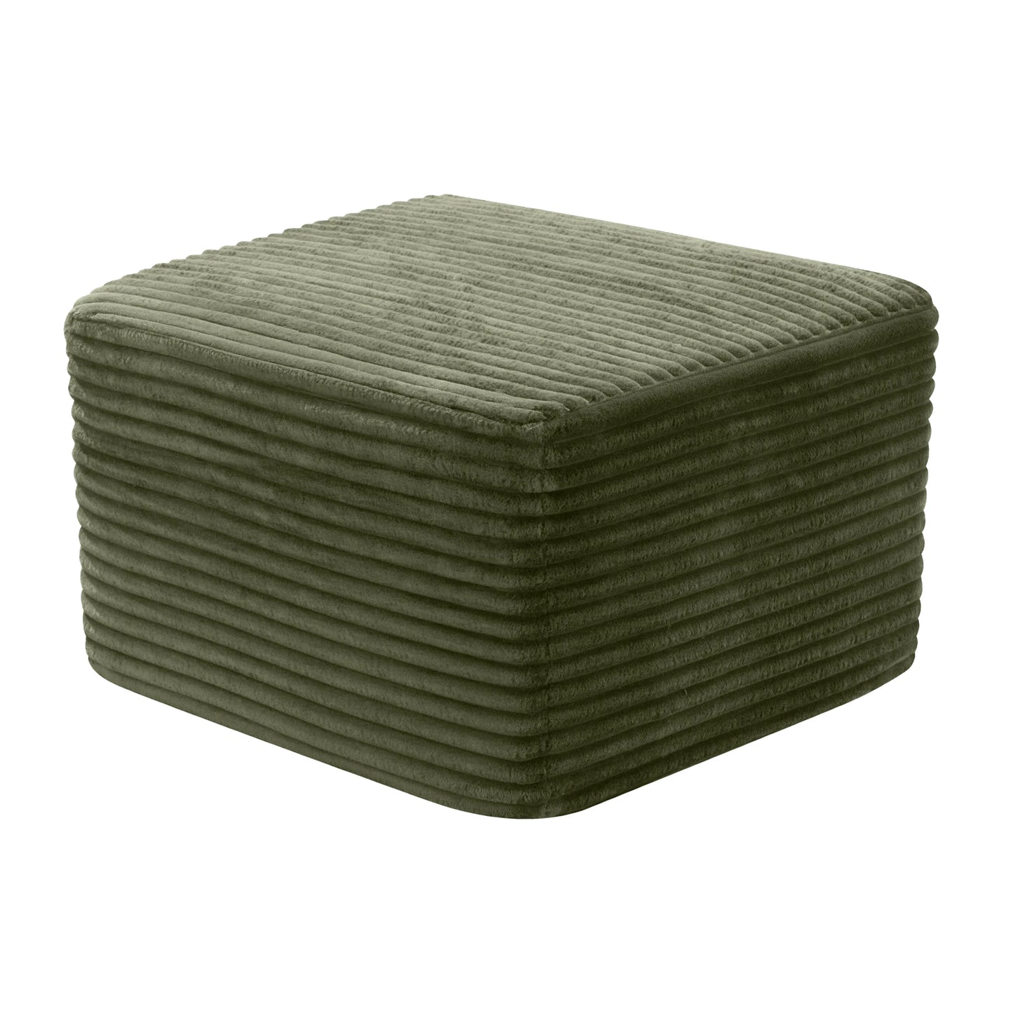 Corduroy Modular Sectional Sofa L Shape Chaise For Living Room