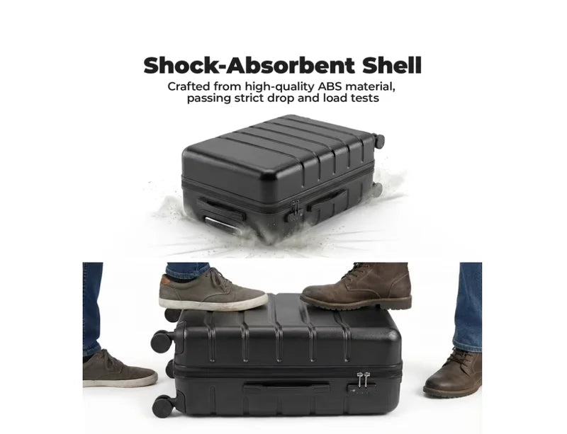 Expandable Hardside Spinner Suitcase Luggage For Travel