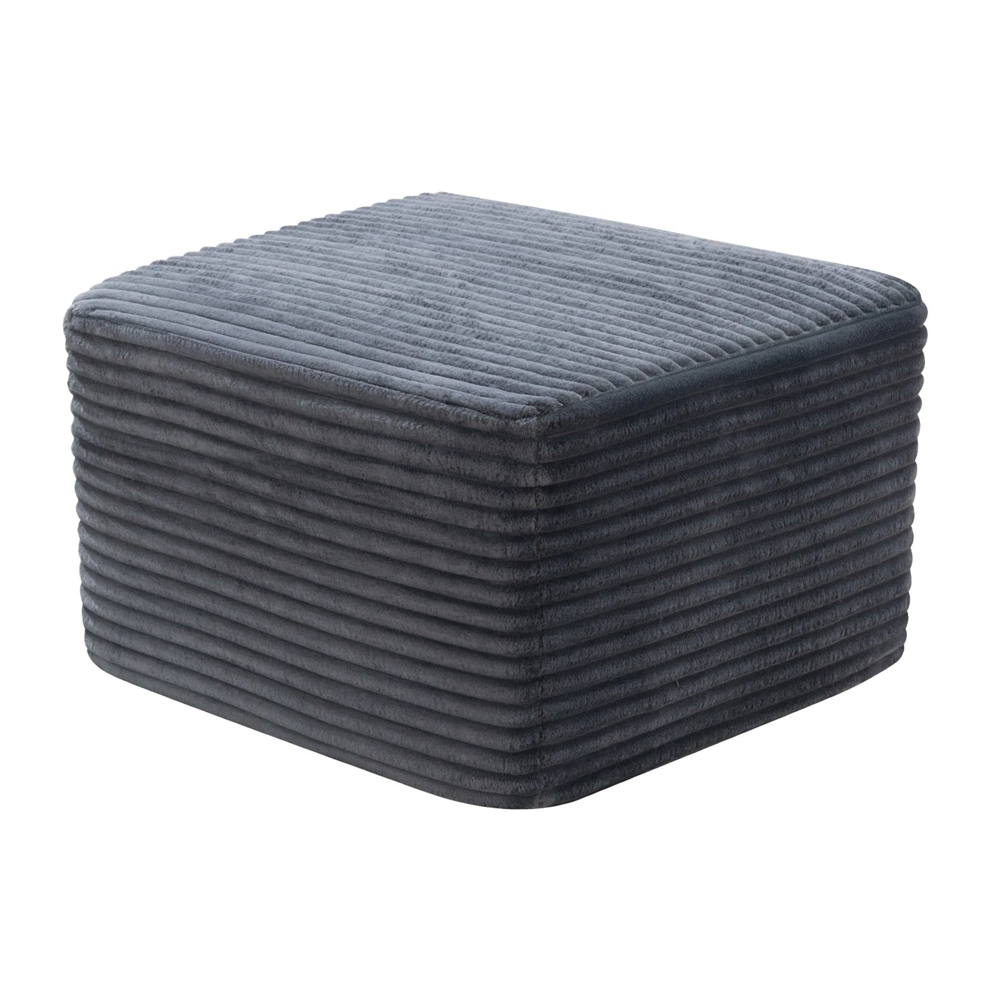Corduroy Modular Sectional Sofa L Shape Chaise For Living Room