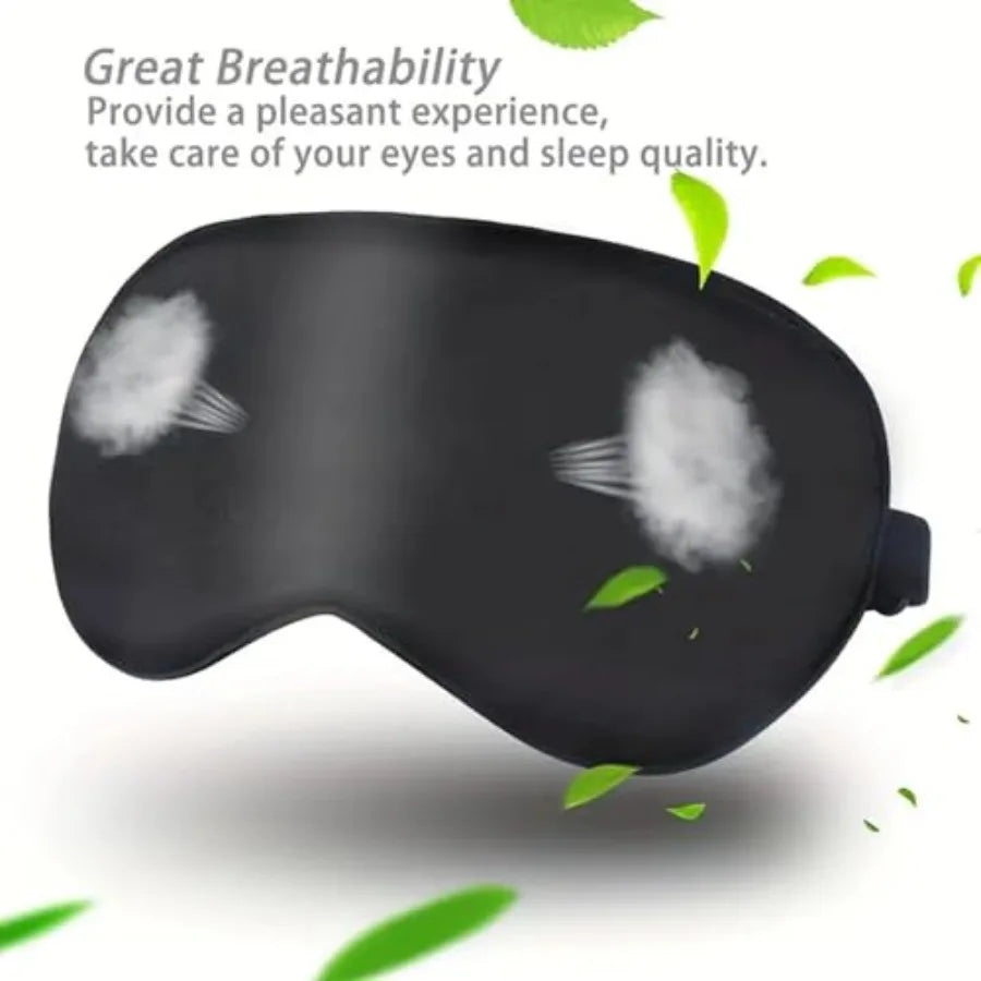 Mulberry Silk Sleep Mask For Men And Women Blackout Design