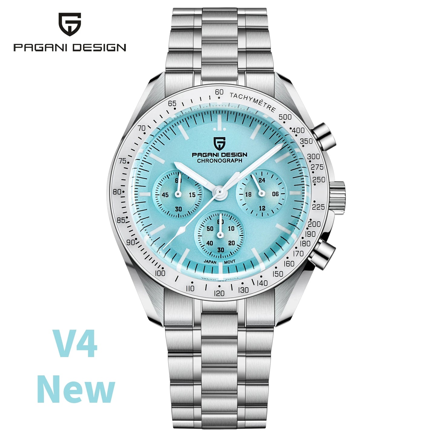 PAGANI DESIGN 1701 V5 Mens Watch Luxury Quartz Chronograph