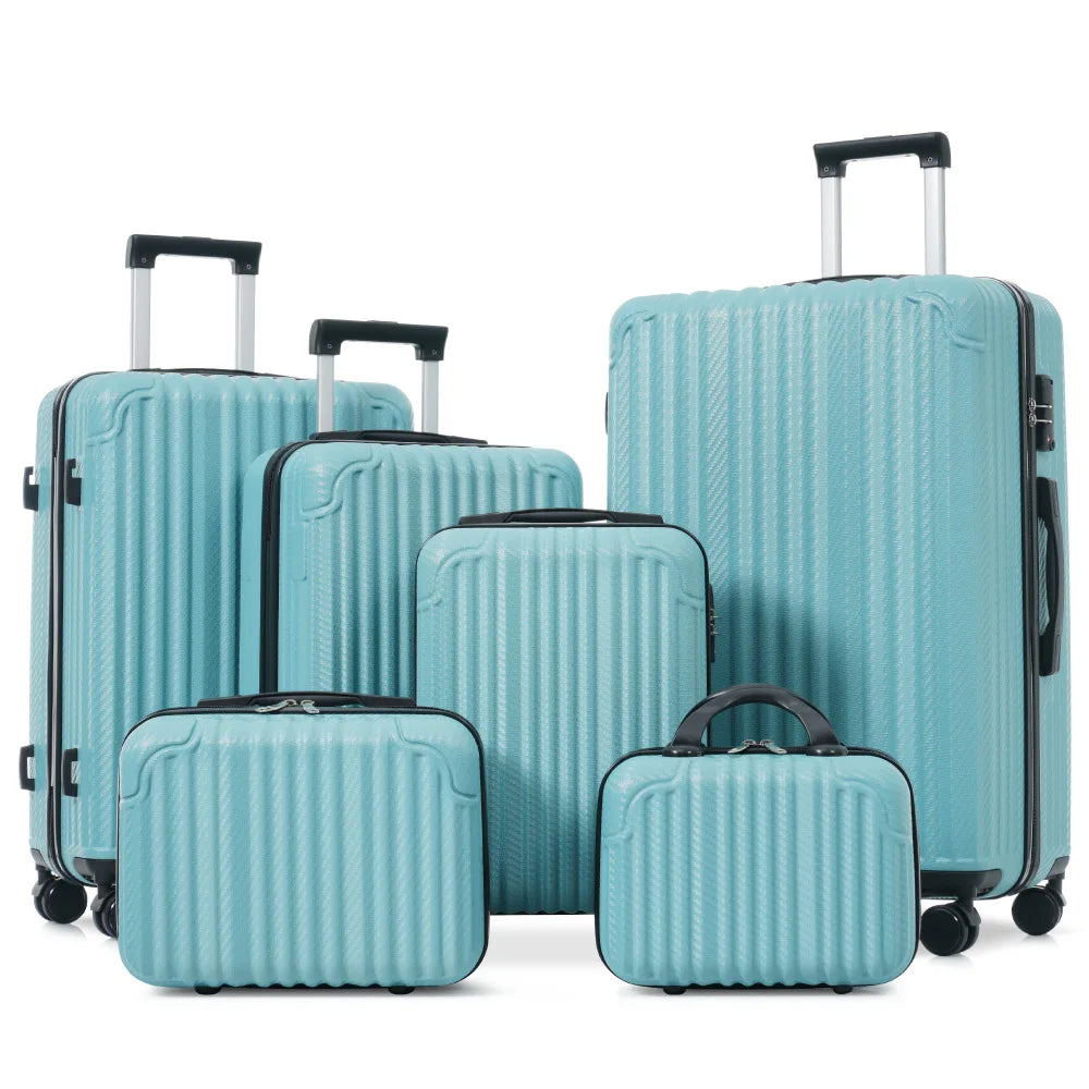 ABS Hardshell Luggage Set With Spinner Wheels And TSA Lock