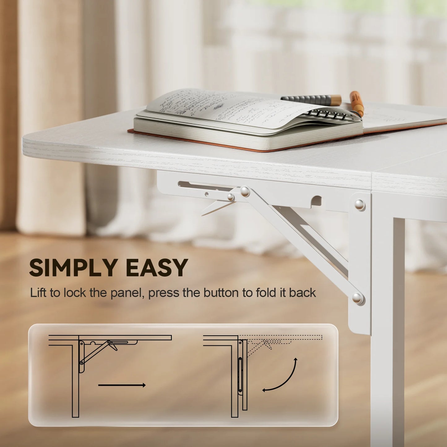 NEBMAAX Ergonomic Gaming Desk With Monitor Stand And Charging Station