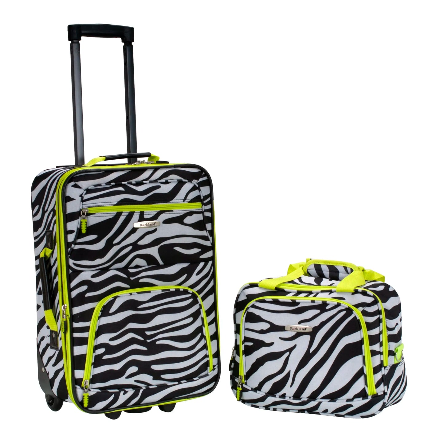 Fashion Softside Luggage Set Expandable Tote And Upright