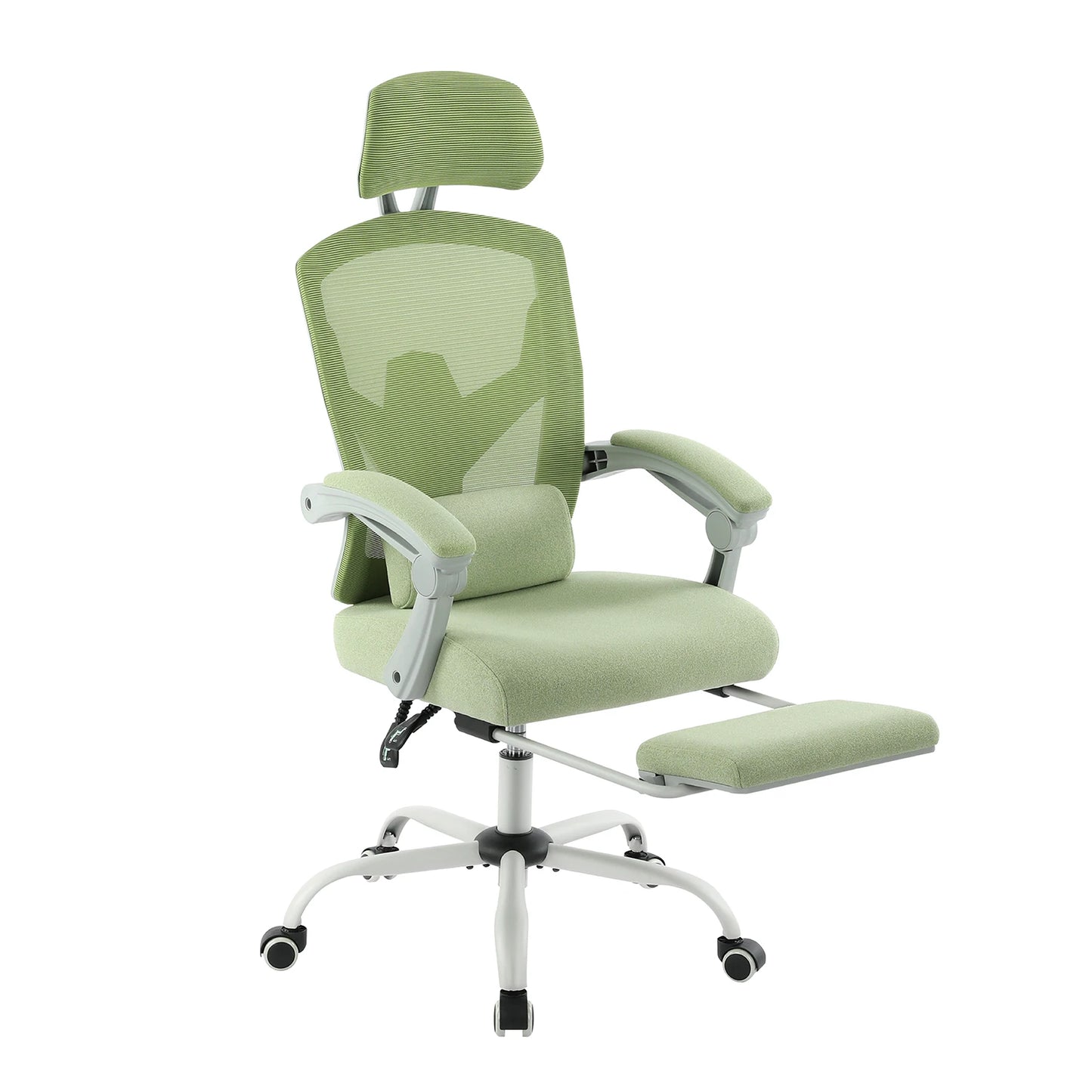 JHK Ergonomic High Back Mesh Reclining Rocking Gaming Chair With Lumbar Support