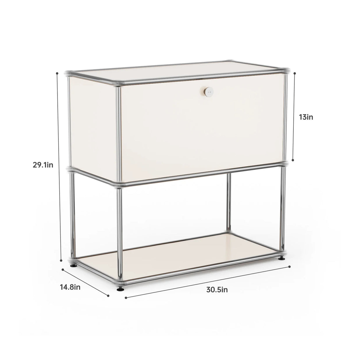 Modern Stainless Steel Storage Cabinet Organizer For Living Room Furniture