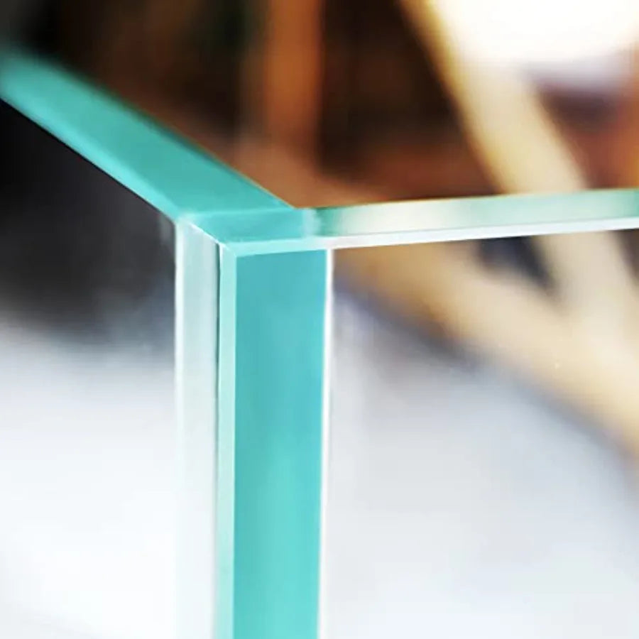 Low Iron Rimless Glass Aquarium Tank For Aquascaping