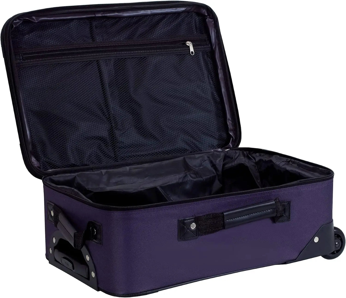 Fashion Softside Luggage Set Expandable Tote And Upright