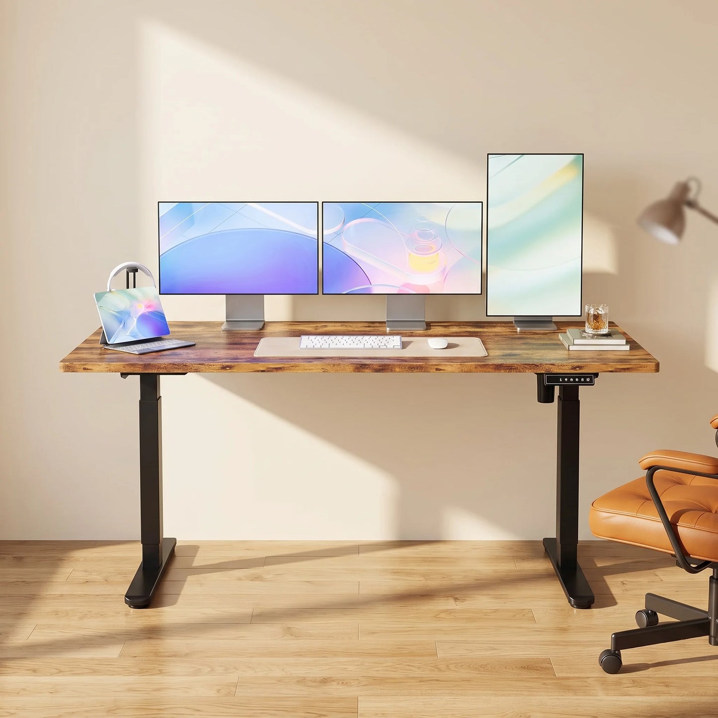 K Kyspho Electric Standing Desk With 4 Memory Height Settings
