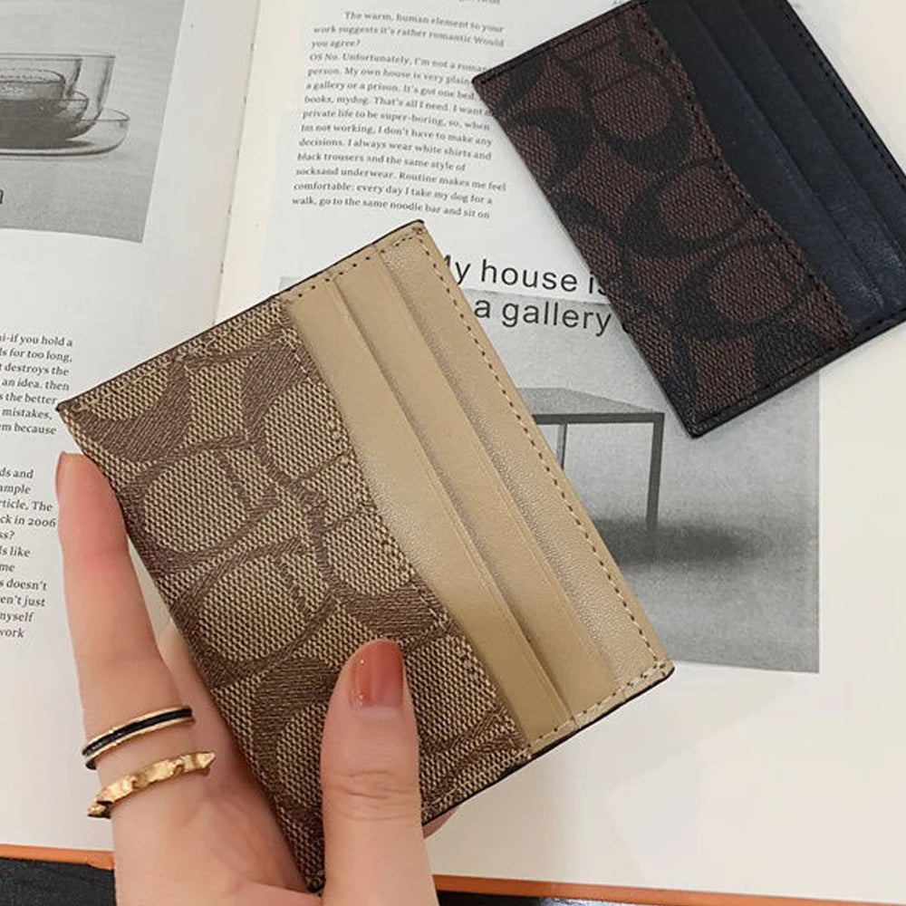 PU Leather Women Card Holder Wallet Luxury Design Premium