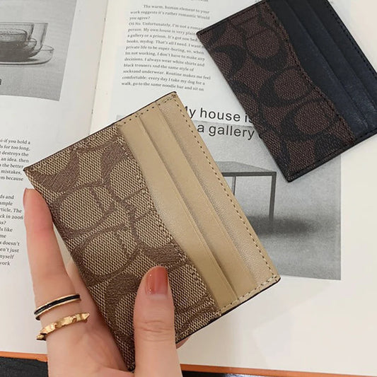 PU Leather Women Card Holder Wallet Luxury Design Premium