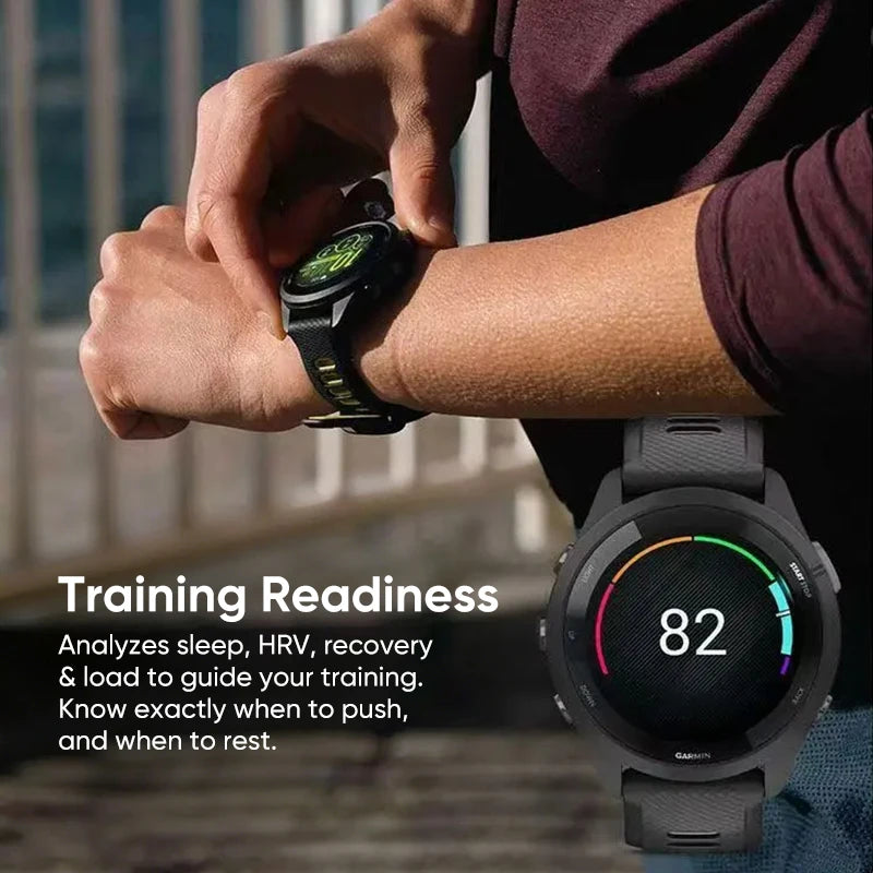 Garmin Forerunner 265 GPS Smartwatch AMOLED Heart Rate Monitoring