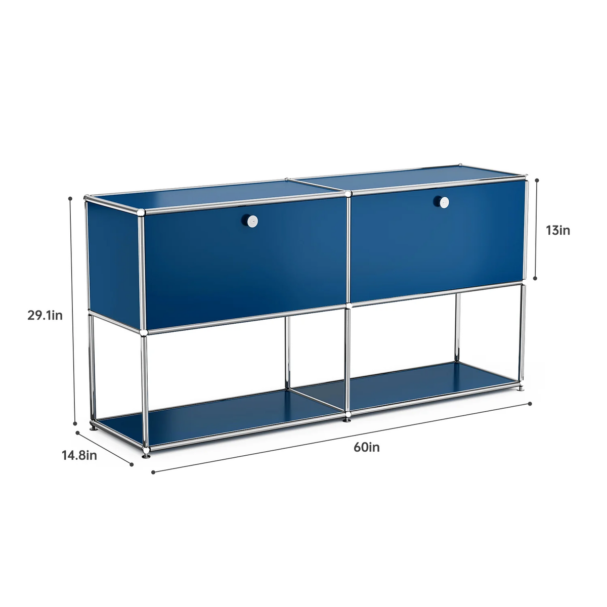 Modern Stainless Steel Storage Cabinet Organizer For Living Room Furniture