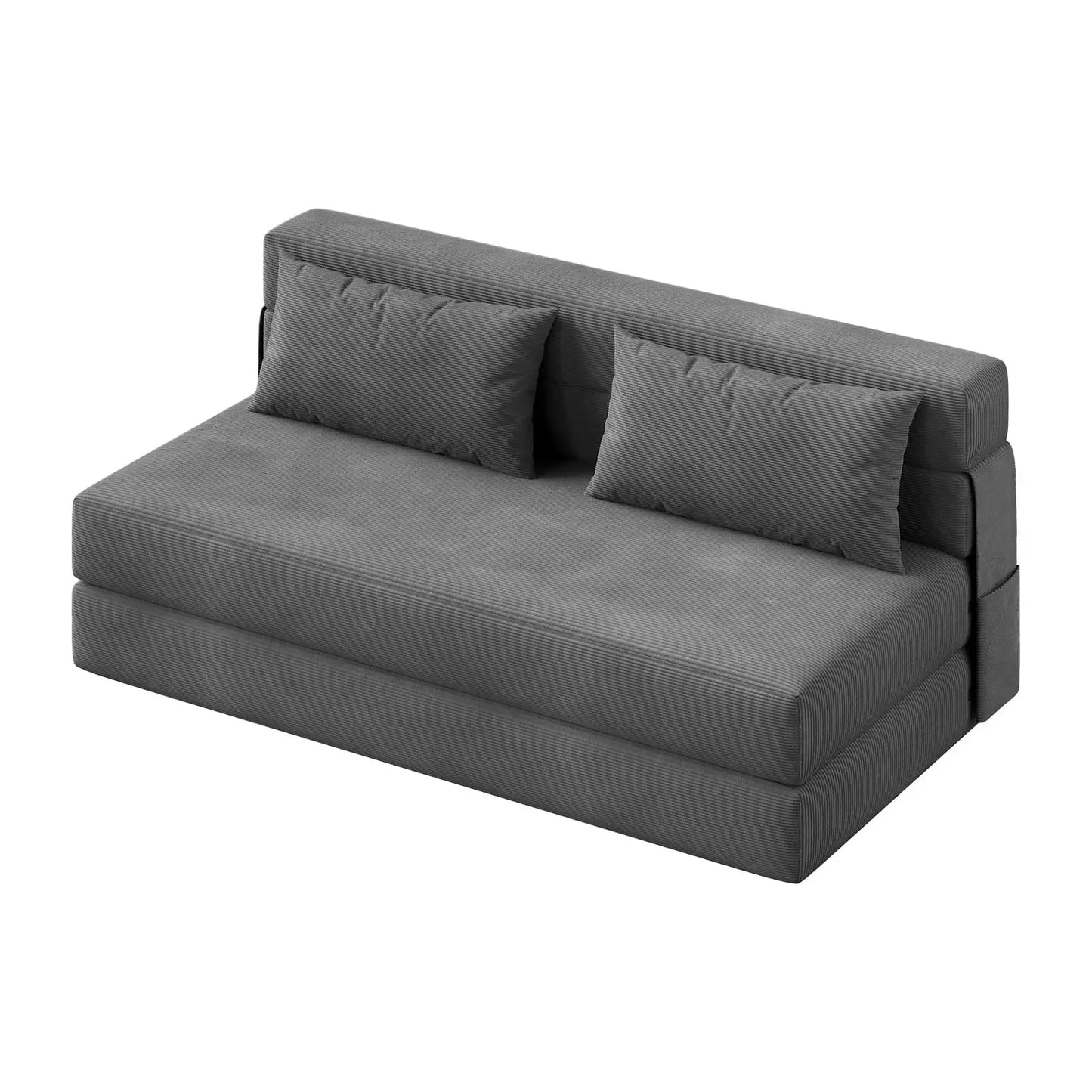 HobbyLane 4 In 1 Folding Sofa Bed Couch With Pillow Loveseat