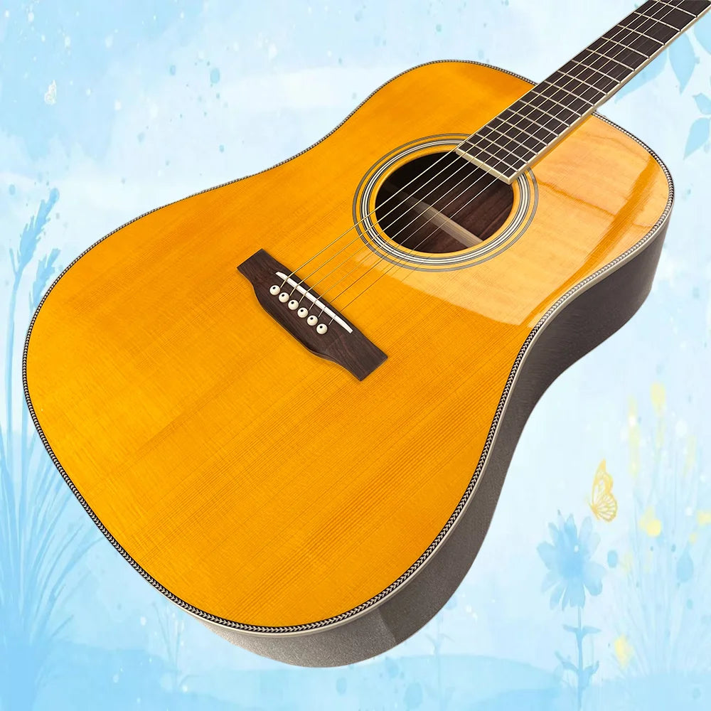 D-28CW Clarence White Acoustic Guitar With Solid Spruce Top