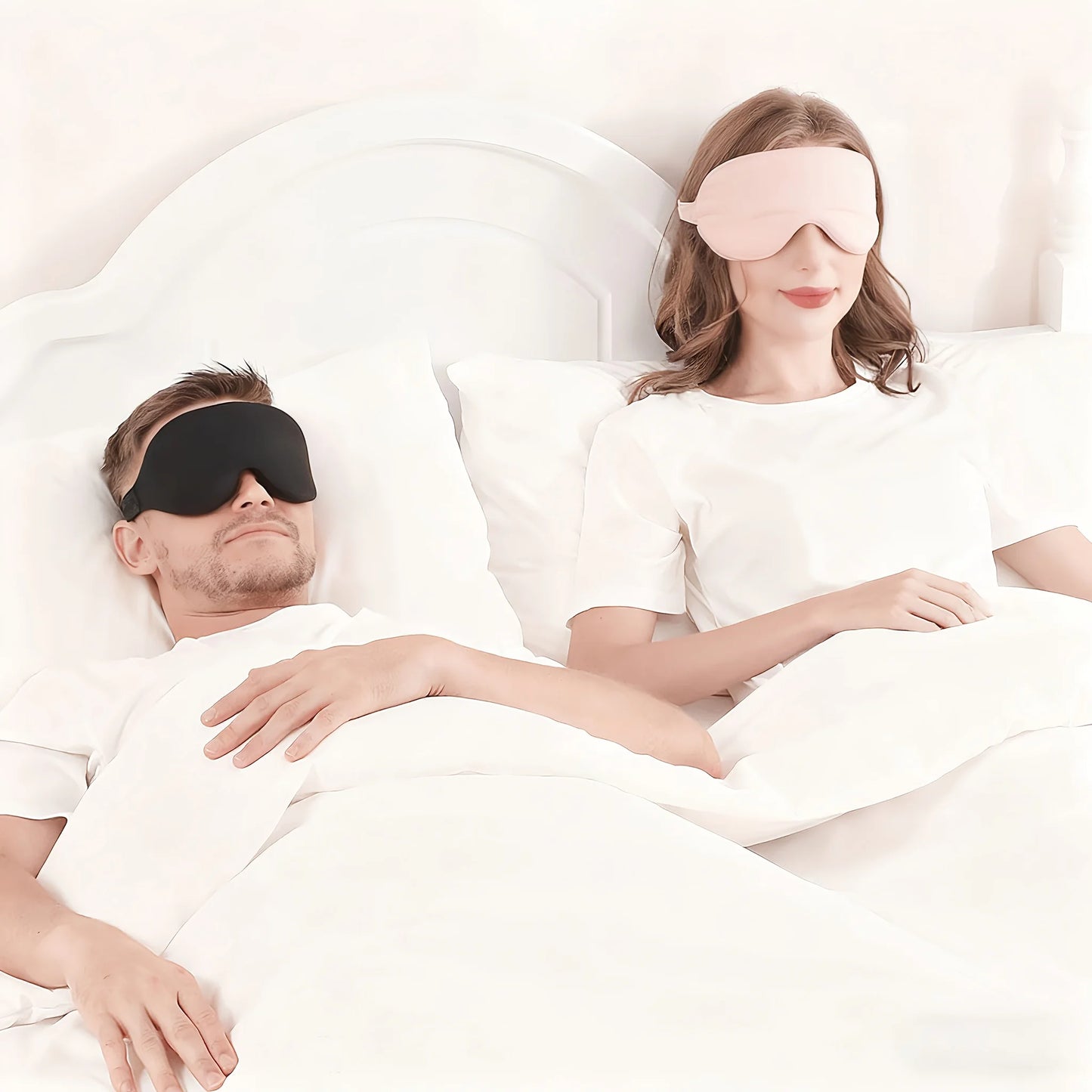 3D Contoured Sleep Mask For Men And Women Light Blocking